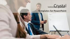  Presentation with company swot - PPT layouts having analysis during board of directors background and a soft green colored foreground