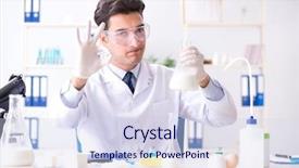  Presentation with street food new york - Slides having analysis milk - food scientist testing new stuff background and a sky blue colored foreground