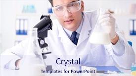  Presentation with street food new york - PPT layouts featuring analysis milk - food scientist testing new stuff background and a  colored foreground