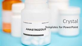  Presentation with menopause - Theme with anastrozole-is-a-medication background and a white colored foreground