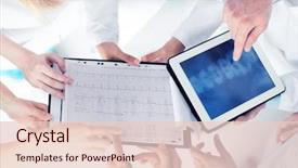  Presentation with medical concept - Amazing theme having anatomy - healthcare hospital and medical concept backdrop and a lemonade colored foreground