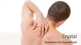  Presentation with anatomy - Audience pleasing slide deck consisting of anatomy - rear view of a young backdrop and a lemonade colored foreground