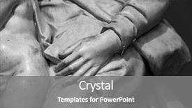  Presentation with human body stomach anatomy - PPT layouts featuring anatomy - stone statue detail of human background and a gray colored foreground