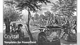  Presentation with engraving - Presentation theme enhanced with anatomy-of-the-wind-trade background and a dark gray colored foreground