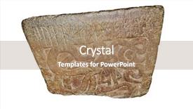  Presentation with example - Cool new slides with ancestor - example of a viking runestone backdrop and a coral colored foreground