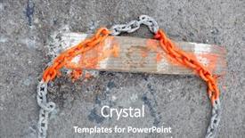  Presentation with anchor - PPT layouts enhanced with anchor chain of boat background and a gray colored foreground