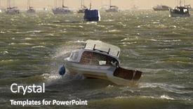  Presentation with bridge over troubled waters - Colorful PPT theme enhanced with front of fountain in forsyth park in savannah georgia backdrop and a gray colored foreground