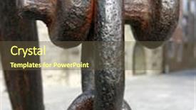  Presentation with anchor - Colorful slides enhanced with anchor-hasp-chain-detail backdrop and a tawny brown colored foreground