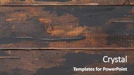  Presentation with old wooden door antique - Presentation theme enhanced with anciant paints - old wooden surface background scuffed background and a  colored foreground