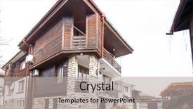  Presentation with aerial view of cape town - Slide set featuring anciant town of nesebar bulgaria background and a light gray colored foreground