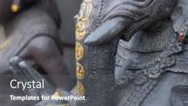  Presentation with bali statue - 