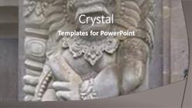  Presentation with bali statue - 