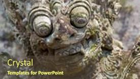  Presentation with bali statue - 