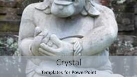  Presentation with bali statue - 