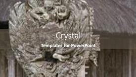  Presentation with bali statue - 