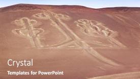  Presentation with pattern - Slide set having ancient-chandelier-pattern background and a coral colored foreground