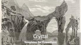  Presentation with old china - Cool new slides with ancient china - old chinese landscape thai-hou lake backdrop and a gray colored foreground