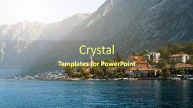  Presentation with old buildings - PPT layouts with ancient-city-with-old-buildings background and a tawny brown colored foreground