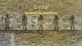  Presentation with ancient egypt - Audience pleasing PPT layouts consisting of ancient-color-egypt-images backdrop and a violet colored foreground