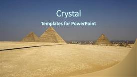  Presentation with ancient egypt - Presentation with ancient egypt perameds - great pyramids background and a ocean colored foreground