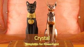 Presentation with cats - Audience pleasing presentation consisting of ancient egyptian gods - black and bronze cats backdrop and a tawny brown colored foreground