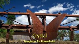  Presentation with ancient history assyria script - Theme enhanced with ancient farming items south norway background and a  colored foreground