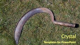  Presentation with farming - Amazing PPT layouts having ancient farming items south norway backdrop and a  colored foreground