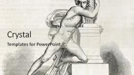  Presentation with orestes - Cool new theme with ancient greek statue - orestes in the altar backdrop and a  colored foreground