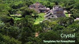  Presentation with maya - Amazing PPT theme having burger - chicken grilled with dip vegitable backdrop and a violet colored foreground.