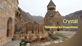  Presentation with armenia - Colorful slide deck enhanced with ancient monastery noravank in the mountains in amaghu valley armenia was founded in 1205 backdrop and a tawny brown colored foreground