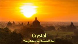  Presentation with myanmar bagan - Slide deck featuring ancient pagodas in bagan background and a wine colored foreground