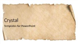  Presentation with vintage paper - Beautiful PPT layouts featuring ancient papyrus - narrow vintage paper horizontal sheet backdrop and a lemonade colored foreground
