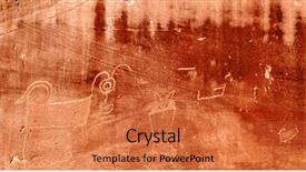  Presentation with petroglyphs - Amazing presentation having ancient petroglyphs in the capitol backdrop and a coral colored foreground