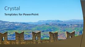  Presentation with ancient - Amazing presentation having ancient-pinion-city-wall backdrop and a arctic colored foreground