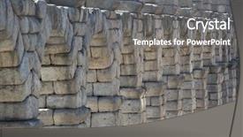  Presentation with ancient roman aqueduct bridge - PPT theme featuring ancient roman aqueduct bridge background and a gray colored foreground