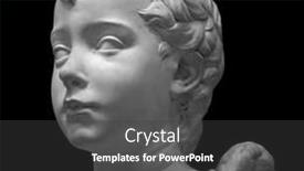  Presentation with ancient roman - Presentation consisting of ancient-roman-marble-portrait background and a dark gray colored foreground