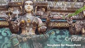  Presentation with sri lanka - Presentation having ancient-sculpture-in-hindu-temple and a  colored foreground
