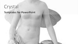  Presentation with faint - Slides featuring ancient-statue-psyche background and a white colored foreground