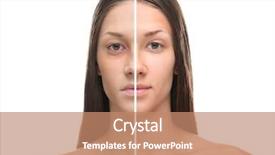  Presentation with cause - Audience pleasing slides consisting of and after exhaustion cause backdrop and a coral colored foreground