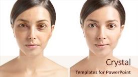  Presentation with cause - Amazing PPT theme having and after exhaustion cause backdrop and a lemonade colored foreground