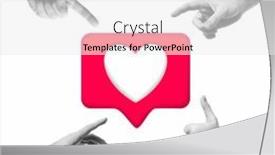  Presentation with fame - PPT layouts consisting of and-feedback-in-social-networks background and a white colored foreground