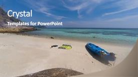  Presentation with solo travel - Audience pleasing slide set consisting of andaman sea koh lipe - solo backdrop and a  colored foreground