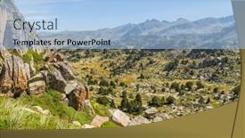  Presentation with mountains - Amazing PPT layouts having andorra-pyrenees-mountains-near backdrop and a light blue colored foreground