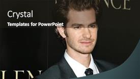  Presentation with directors - Amazing slides having andrew-garfield-at-the-los backdrop and a wine colored foreground