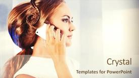  Presentation with futuristic - Audience pleasing slide set consisting of detail of modern architecture - office backdrop and a  colored foreground.