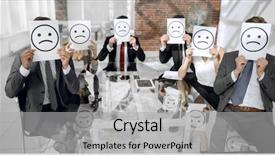  Presentation with group - PPT layouts enhanced with anecdote - group of unidentifiable business people background and a  colored foreground