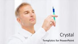  Presentation with medical mhealth healthcare concept - Colorful PPT layouts enhanced with local anesthesia - healthcare and medical concept backdrop and a sky blue colored foreground