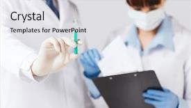  Presentation with medical concept - Beautiful presentation design featuring local anesthesia - healthcare and medical concept backdrop and a  colored foreground