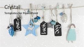  Presentation with christmas card - PPT layouts having angel certificates - festive christmas card in light background and a light gray colored foreground