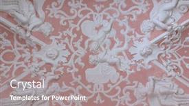  Presentation with angels - Beautiful PPT layouts featuring angels stucco in the church of st catherine in zagreb backdrop and a gray colored foreground